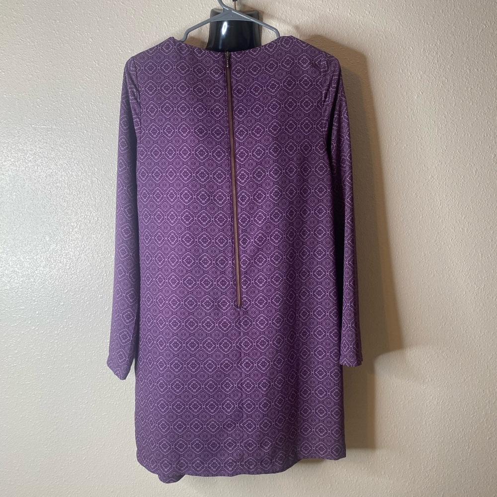 PRANA Purple Geometric Dress - Picture 4 of 7